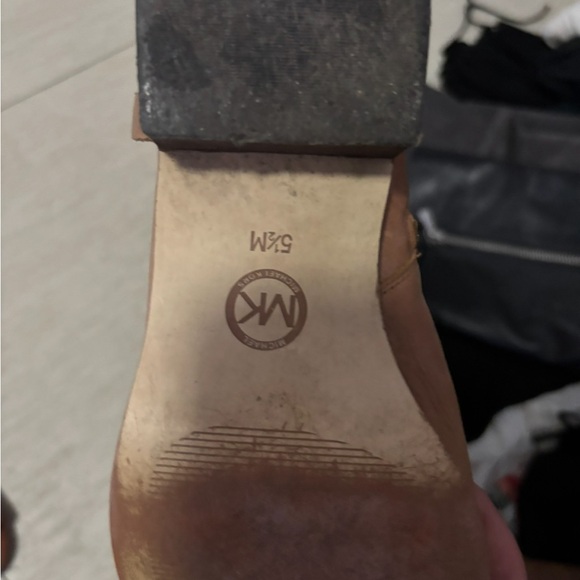Michael Kors Tan Riding Boots - Picture 3 of 3